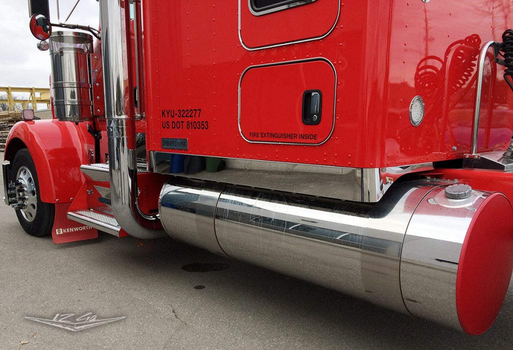 Fuel Tank WrapsPeterbilt 12 Ga. Customs